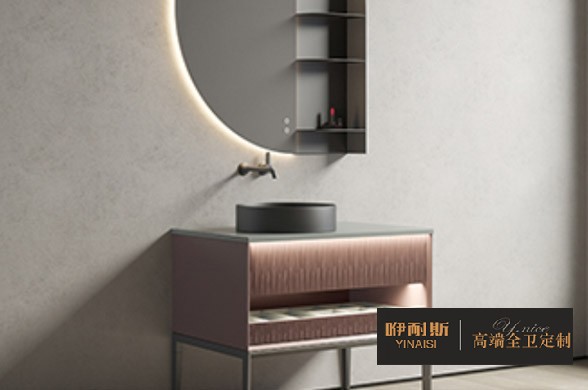 浴室柜:優(yōu)雅美學(xué)與現(xiàn)代工藝完美融合